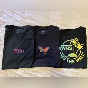 Men’s Vans T-Shirts Size Large L
